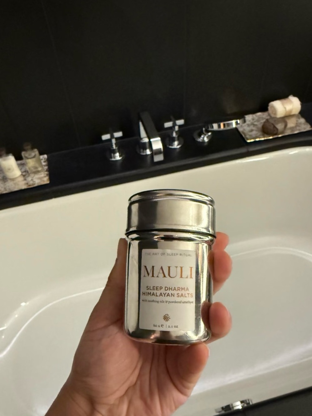 Mauli Himalayan Bath Salts Brand New 60g From Bvlgari Tokyo Hotel